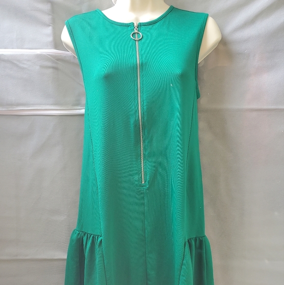 Primark Emerald Green Vintage Style Dress - Picture 3 of 11